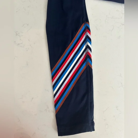 Tory Burch Sport High Rise Weightless Chevron leggings, XS - Picture 2 of 7